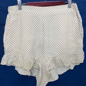 Boho, high waisted shorts